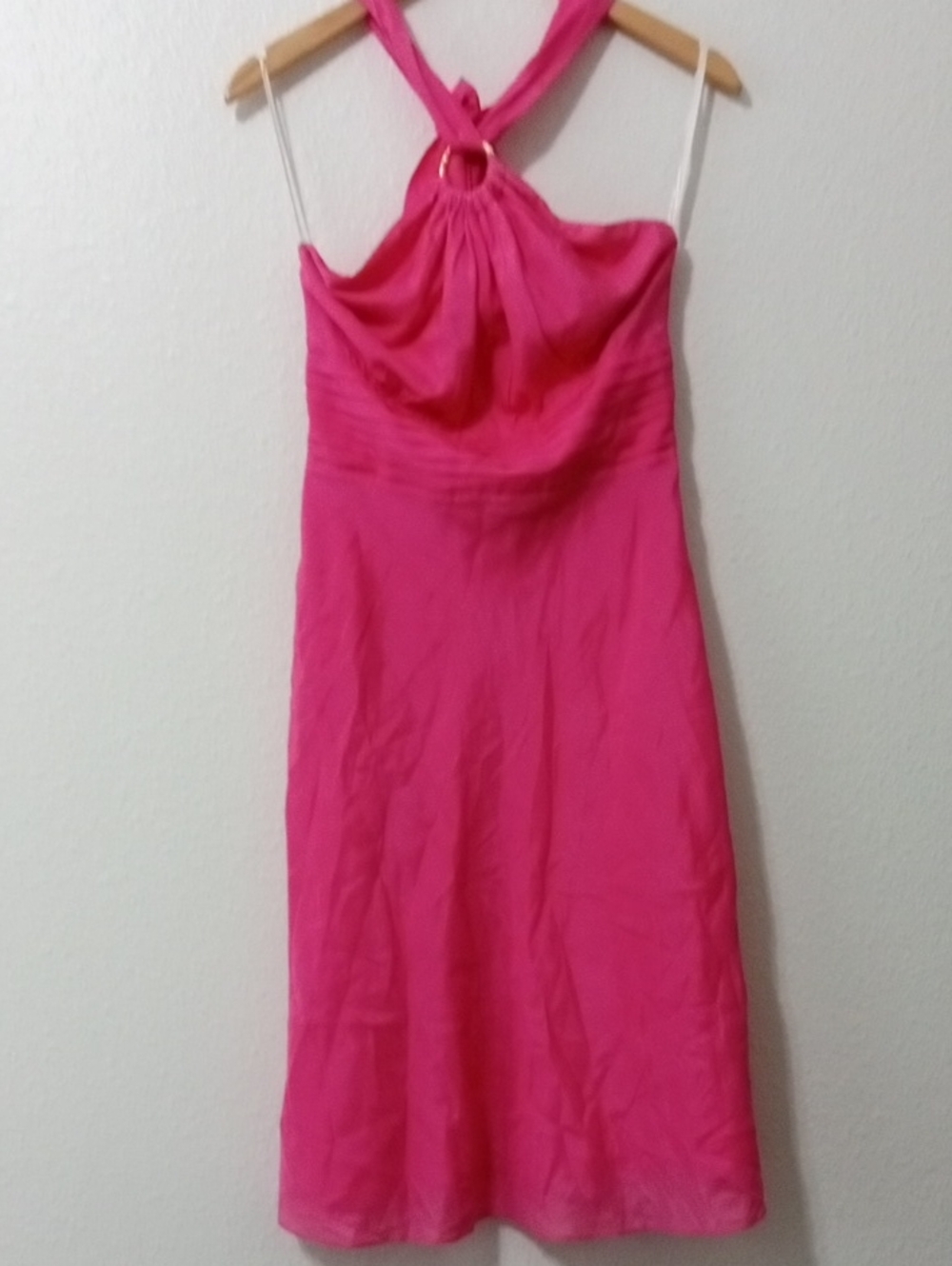 Lilly Pulitzer Hot Pink Halter Dress